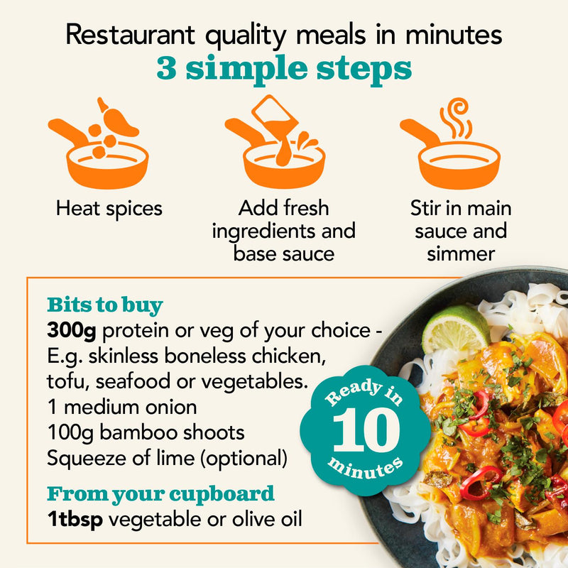 Spice Tailor Vietnamese Curry Sauce Kit 245g, imported from the UK