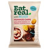 Eat Real Hummus Chips Rose Harissa Yoghurt 110g - British product