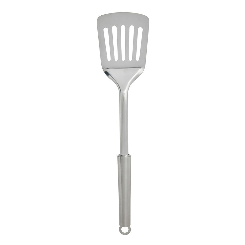 Sainsbury's Home stainless steel slotted turner 35cm - British product