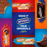 McVitie's Hobnobs dark chocolate oaty cookies 155g, imported from the UK