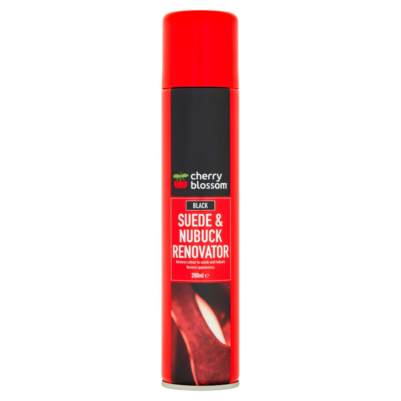 Cherry Blossom Black Suede Renovator 200ml - British product