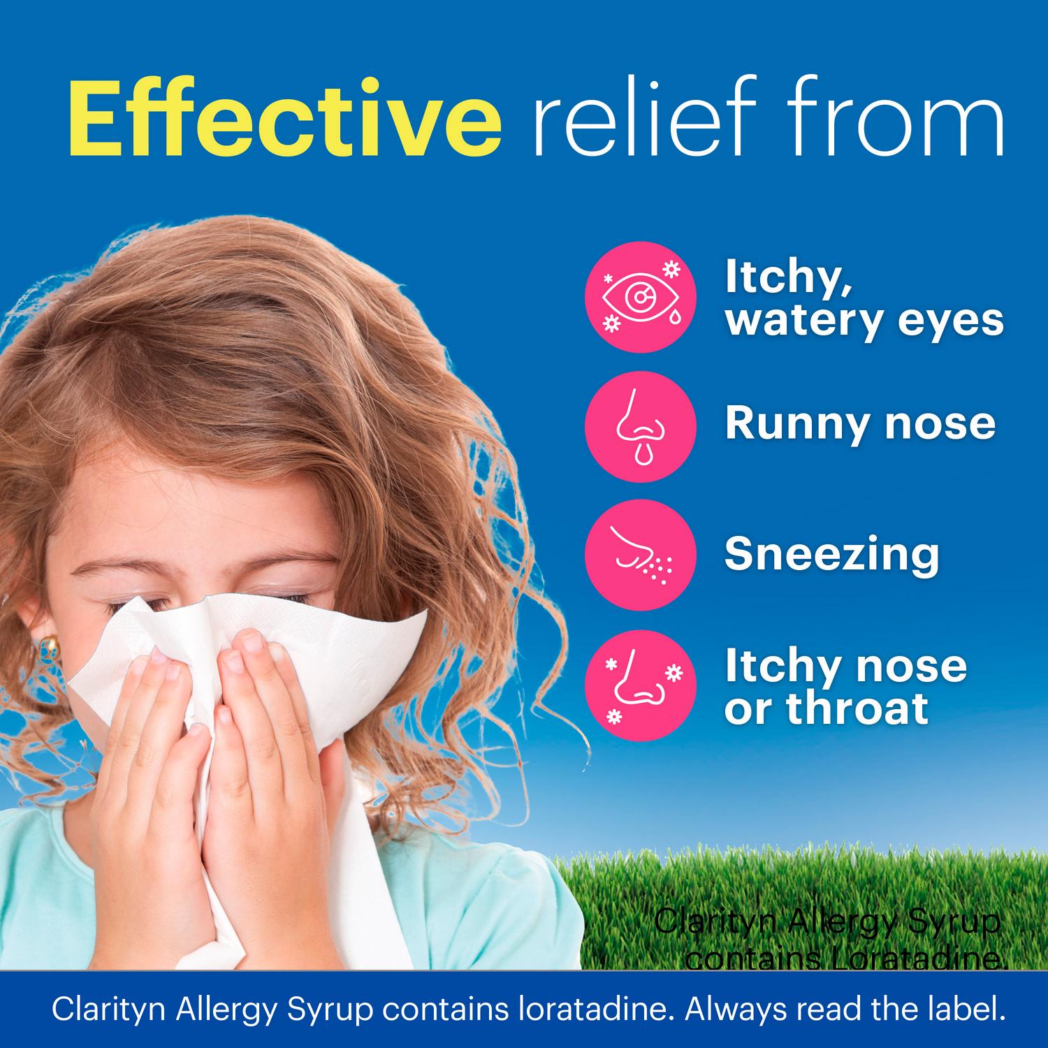 Clarityn Allergy Syrup Mixed Berries Flavour, 1mg/ml 60ml