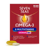 Seven Seas Omega 3 Multivitamins Woman 50+ 30 Day Supply (British brand)