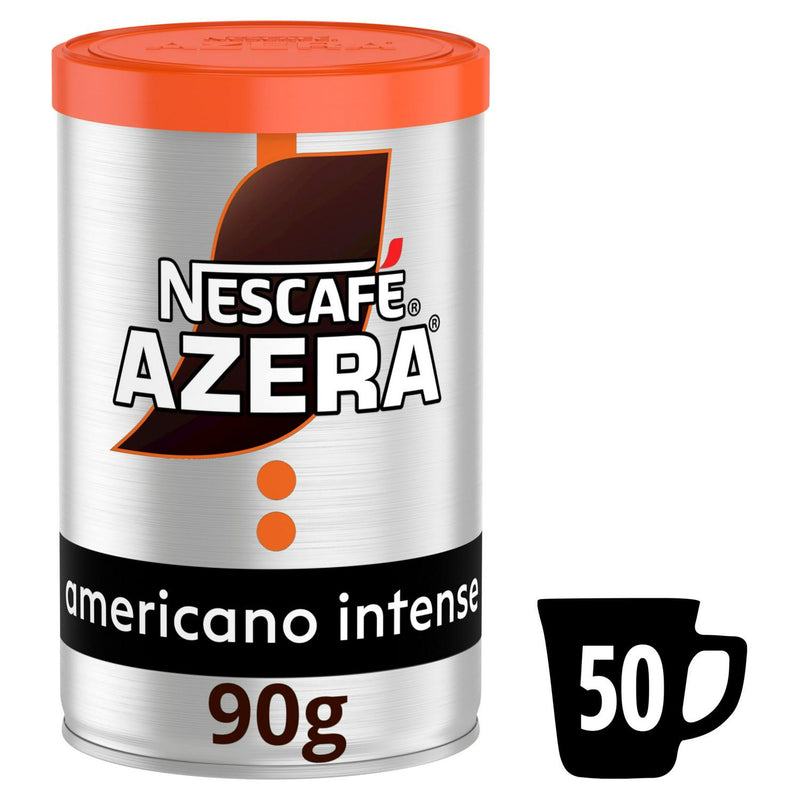 Nescafe Azera Americano Intense Instant Coffee 90g, imported from the UK