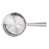 Habitat Ellipse Brushed Stainless Steel 18cm Saucepan