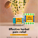 Tiger Balm White Ointment for muscle pain 30g (British brand)