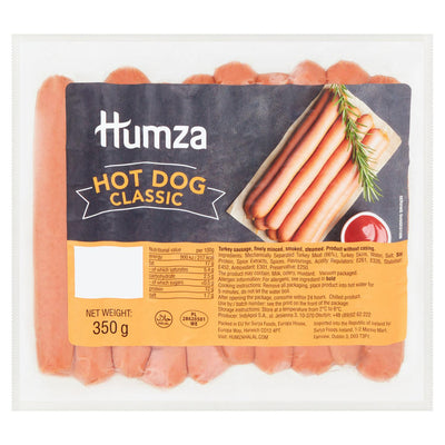 Humza Classic Hot Dog Putenwurst 350g