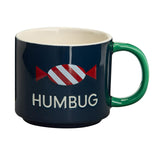 Habitat Humbug Embossed Stoneware Mug