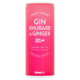 Sainsbury's Gin Rhubarb & Ginger Cocktail 250ml (British brand)