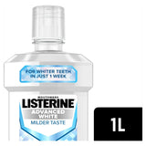Listerine Advanced White Milder Taste Mouthwash 1L
