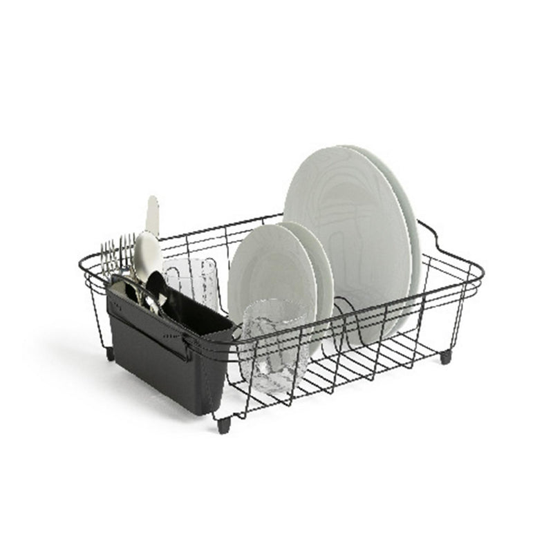 Habitat large wire dish drainer in black, UK version