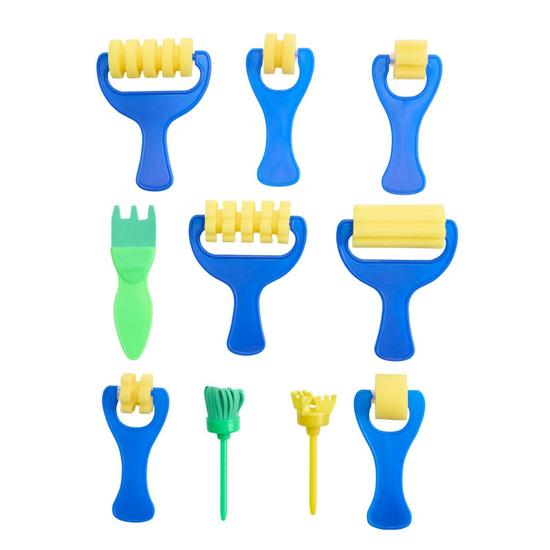 Get Creative Paint Roller Pattern Set 10 Pack, UK version