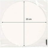 Tala siliconised greaseproof circles 23cm, pack of 20 (British brand)