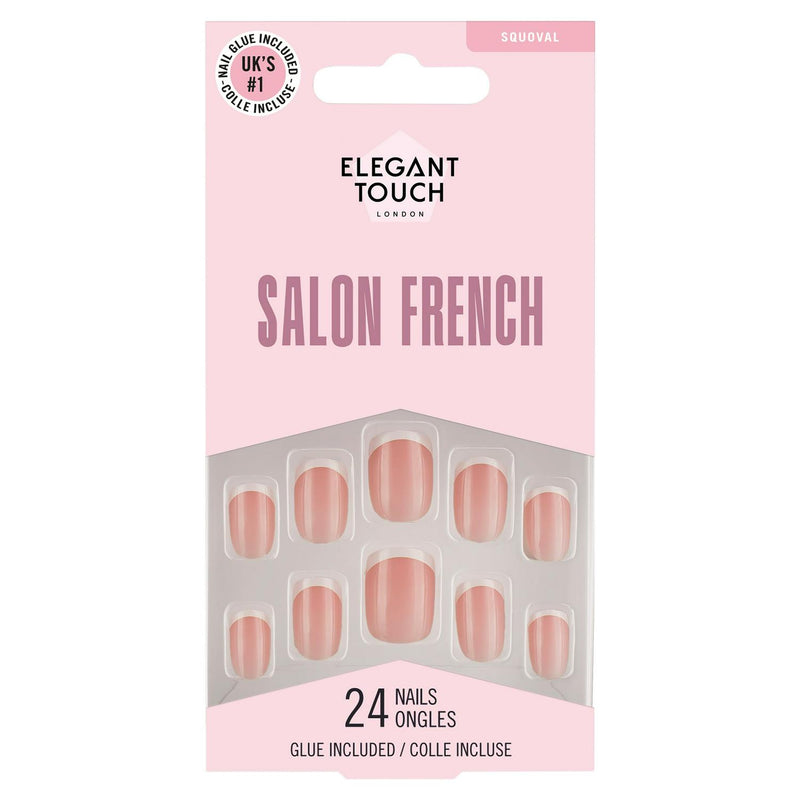 Elegant Touch London 24 French 117 nails - British product
