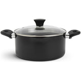 Habitat aluminium stockpot black 24cm, UK version