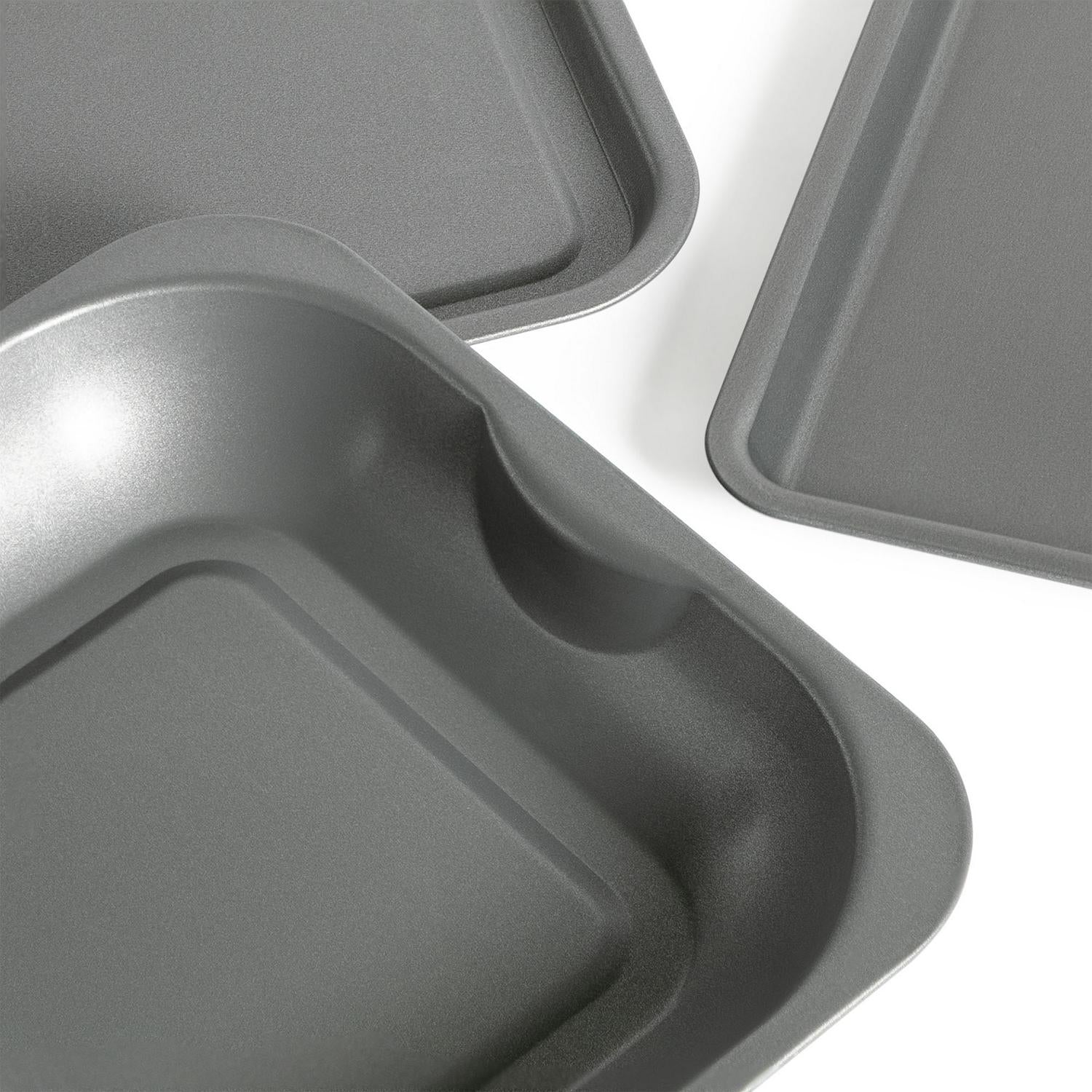 Habitat 3 Piece Non Stick Bakeware Set Carbon Steel, UK version
