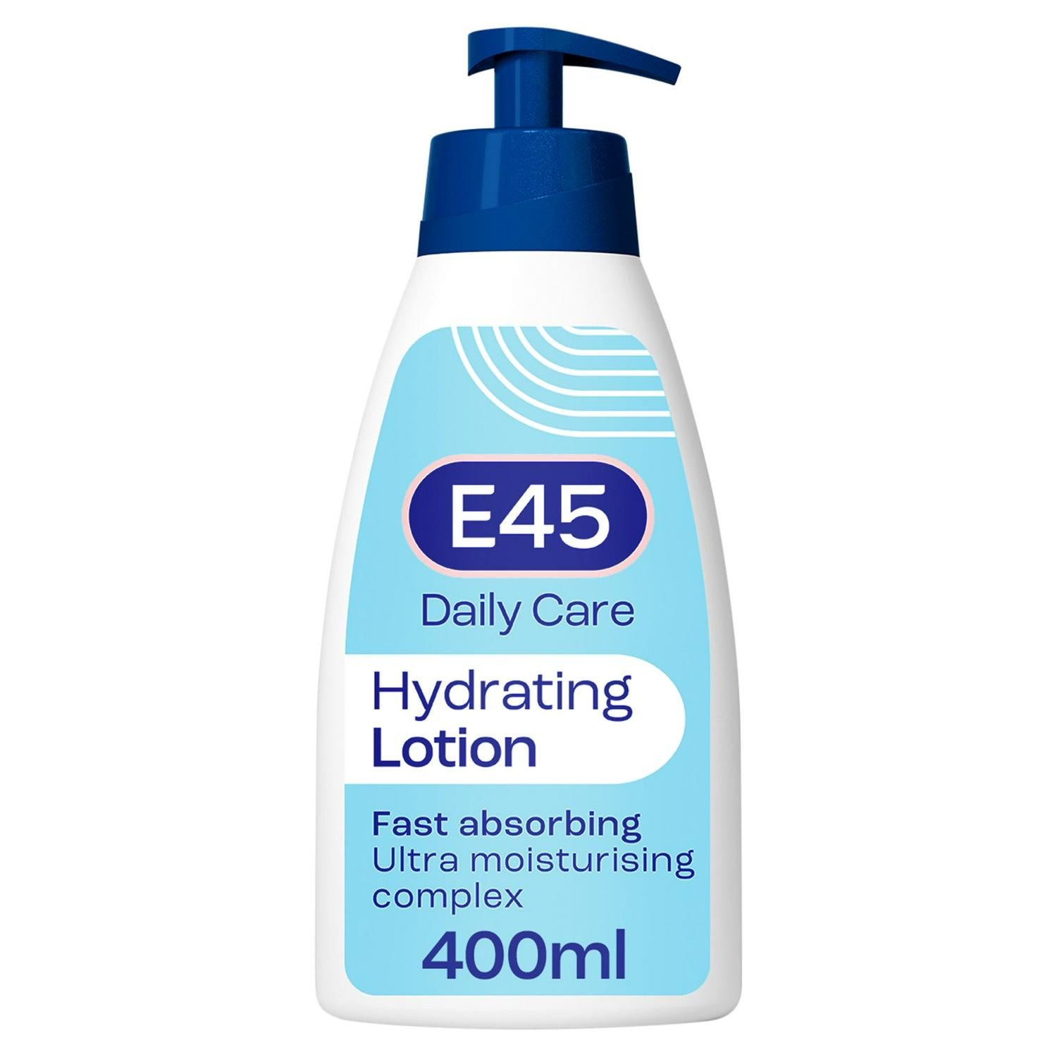 E45 Daily Non Greasy Moisturiser Body Lotion 400ml - British product