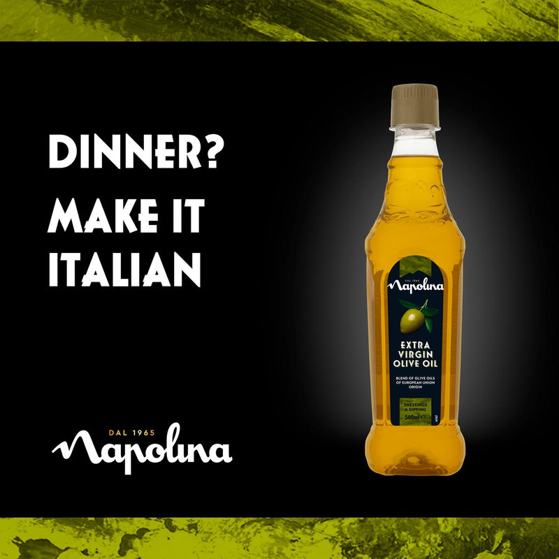 Napolina Extra Virgin Olive Oil 500ml imported from the UK