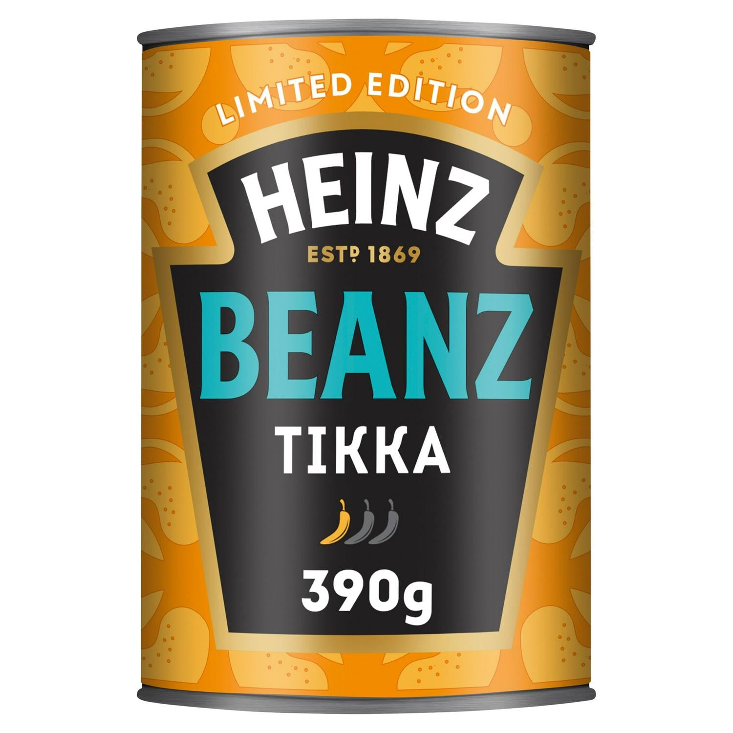 Heinz Baked Beans Tikka Masala Style 390g Tin, UK version