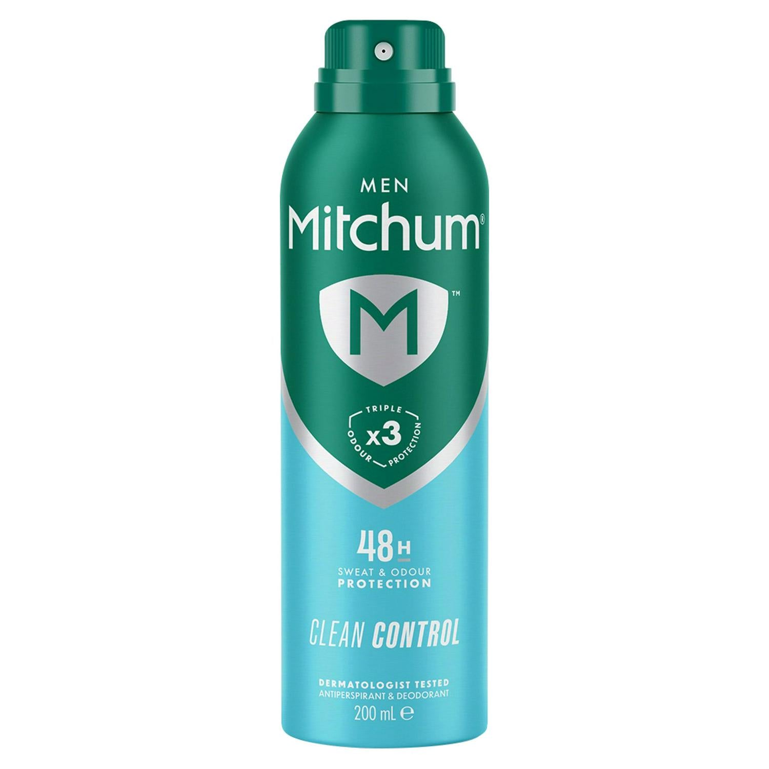 Mitchum Male Clean Control Deo 200ml