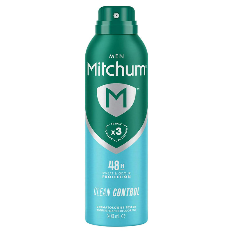 Mitchum Male Clean Control Deo 200ml