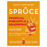 Pineapple & Grapefruit Fruit Powder with Vitamins, 7 Sachets, 12g Each