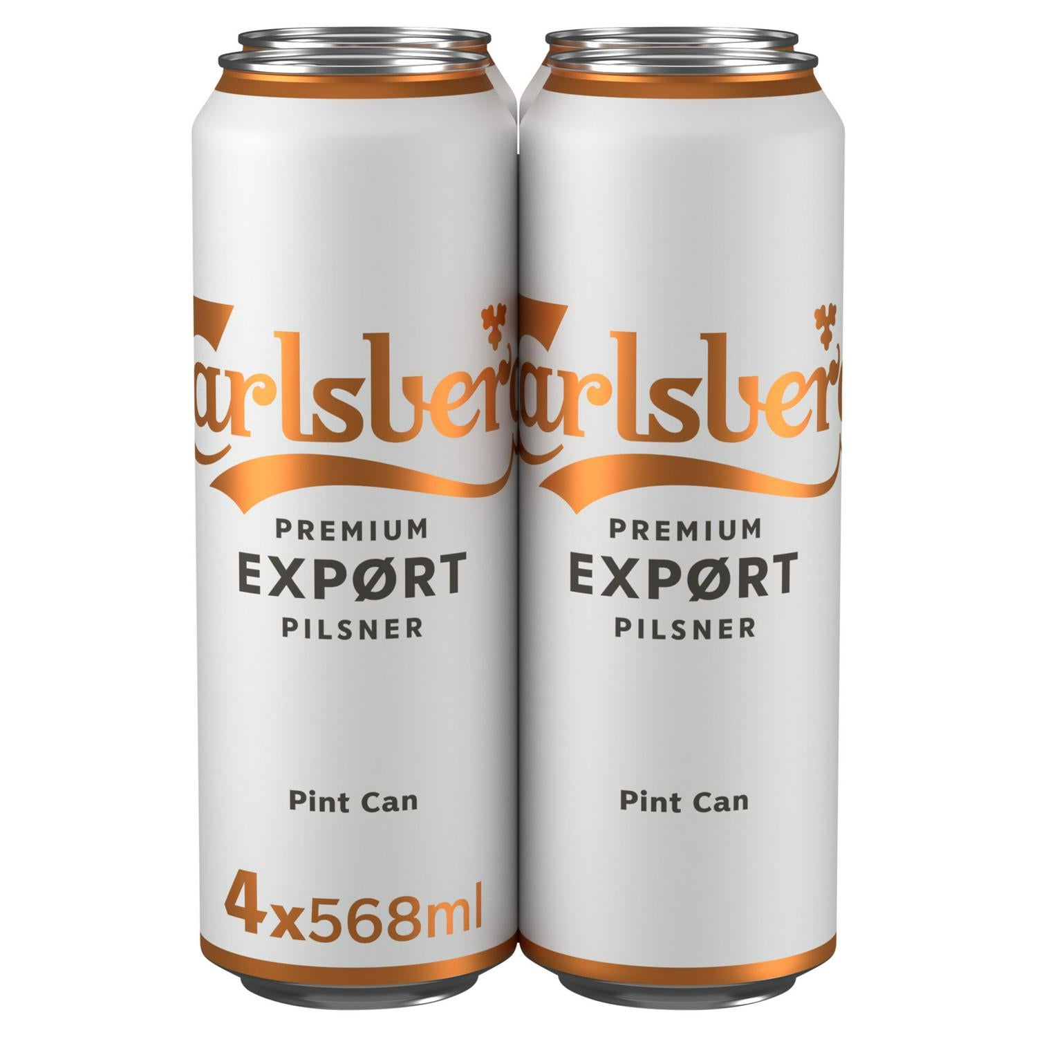 Carlsberg Export Lager Beer 4x568ml - British product