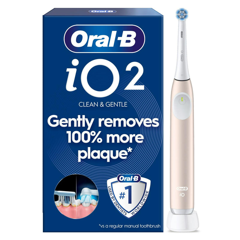 Oral-B iO2 Calm Pink Electric Toothbrush imported from the UK