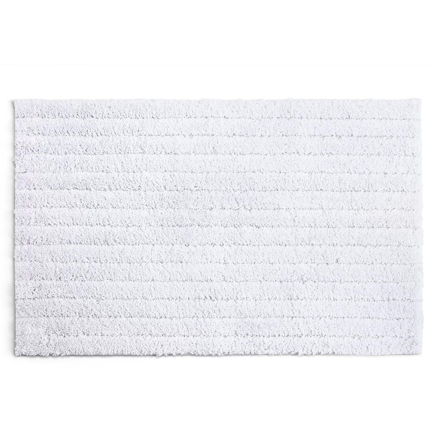 Sainsbury's Home bath mat white 80cm x 50cm (British brand)