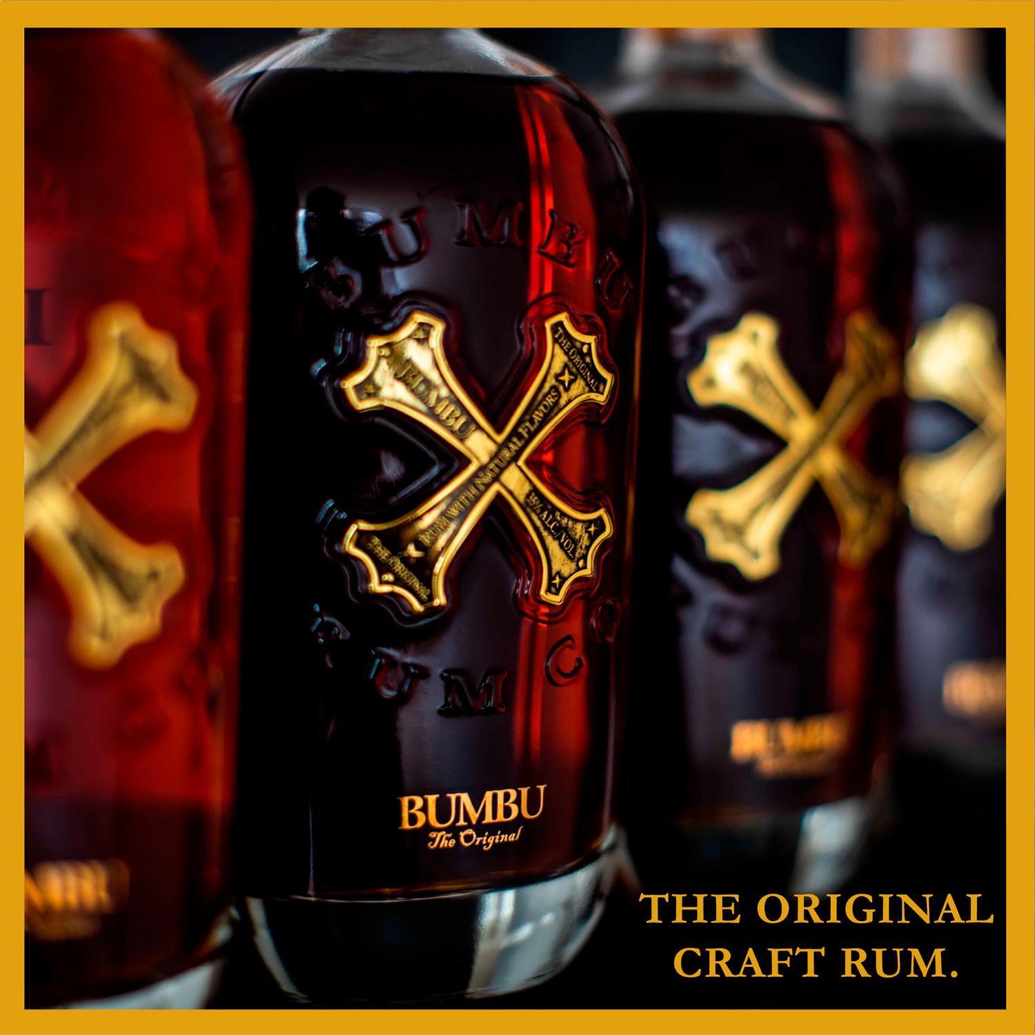 Bumbu all-natural spiced rum bottle 700ml - British product