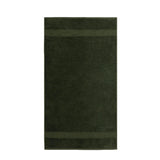 Habitat Egyptian hand towel in forest green, 90cm x 50cm, UK version