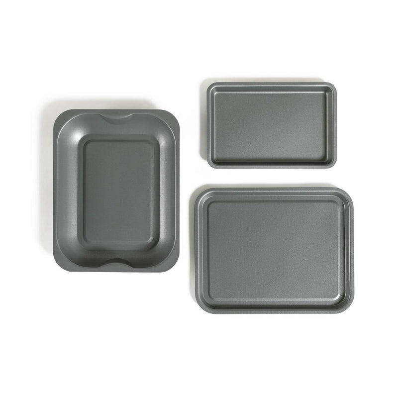 Habitat 3 Piece Non Stick Bakeware Set Carbon Steel, UK version