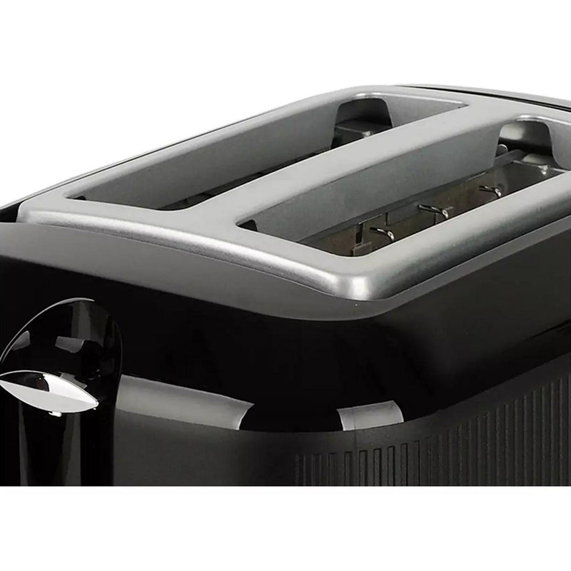 Cookworks Texture Tilly 2 Slice Toaster - Black