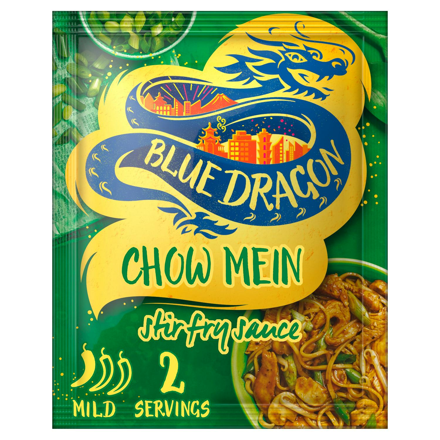 Blue Dragon Chow Mein stir fry sauce 120g - British product