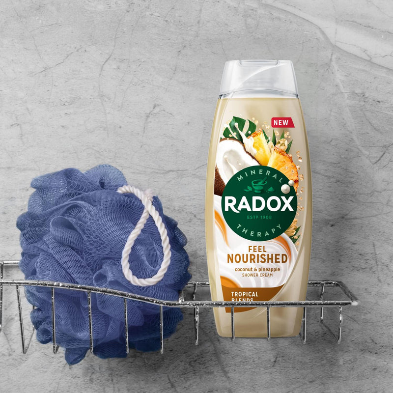 Radox Mineral Therapy Feel Nourished Coconut Pineapple Shower Cream 450ml - British product
