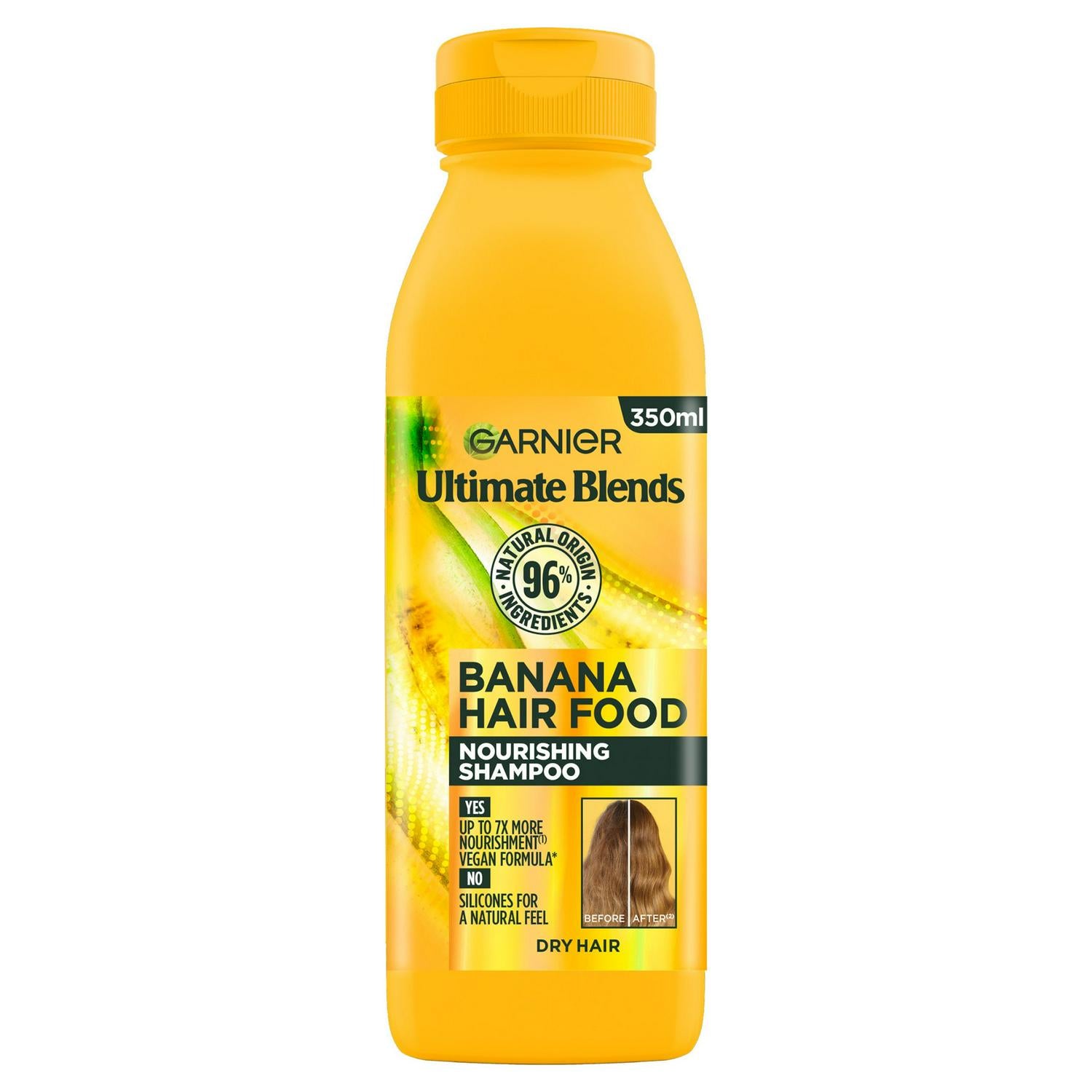 Garnier Banana Hair Food Shampoo for Dry Hair 350ml, UK version