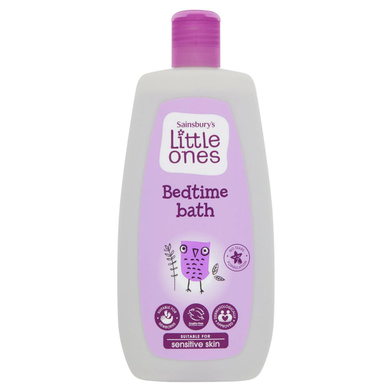 Sainsbury's Little Ones Baby Bedtime Bath 500ml (British brand)
