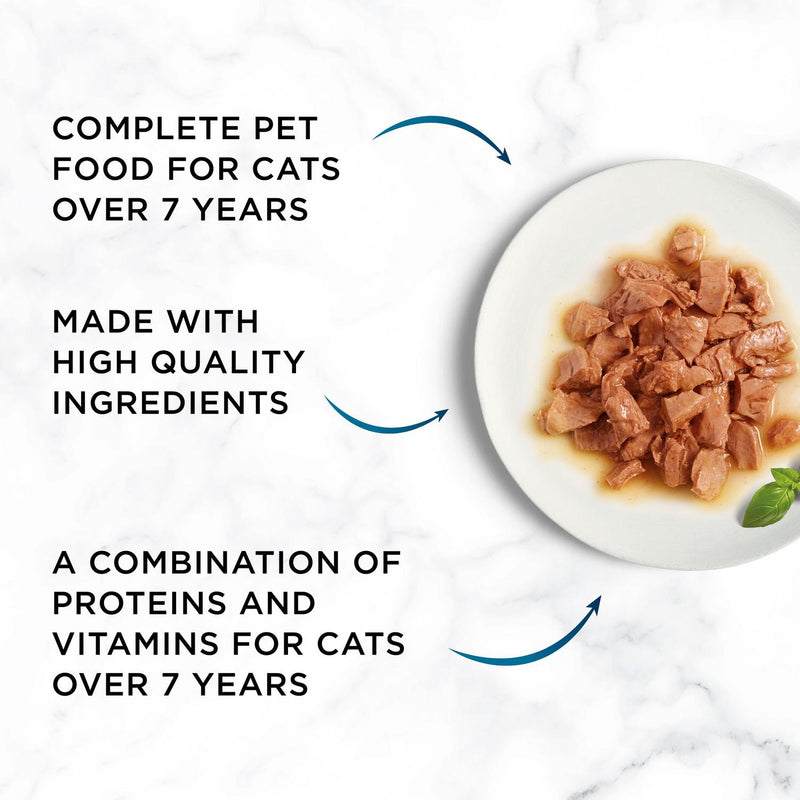 Gourmet Perle senior cat food pouches 40 x 85g - British product