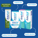 Anusol Soothing Cleansing Flushable Wipes 30 Pack - British product
