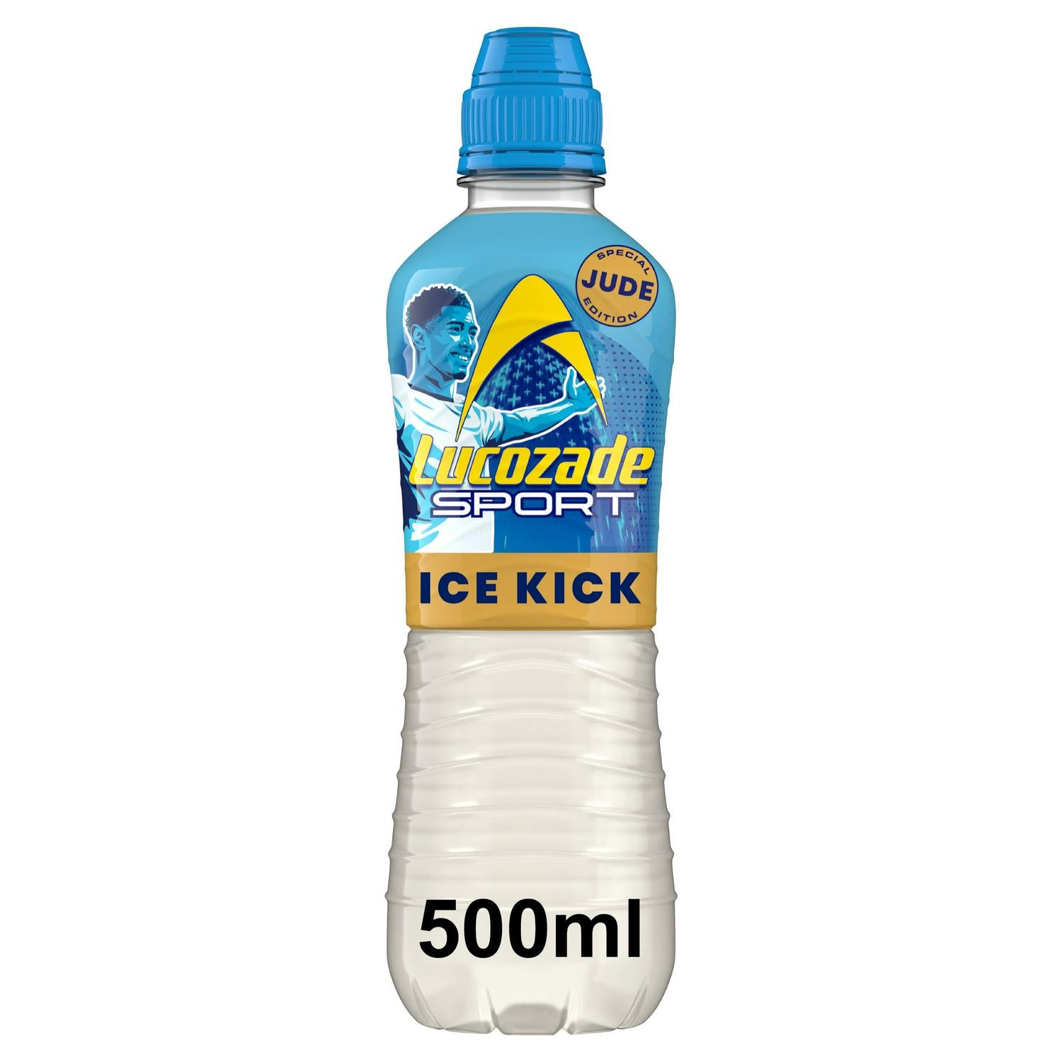 Lucozade Sport Lemon Lime isotonic drink 500ml, UK version