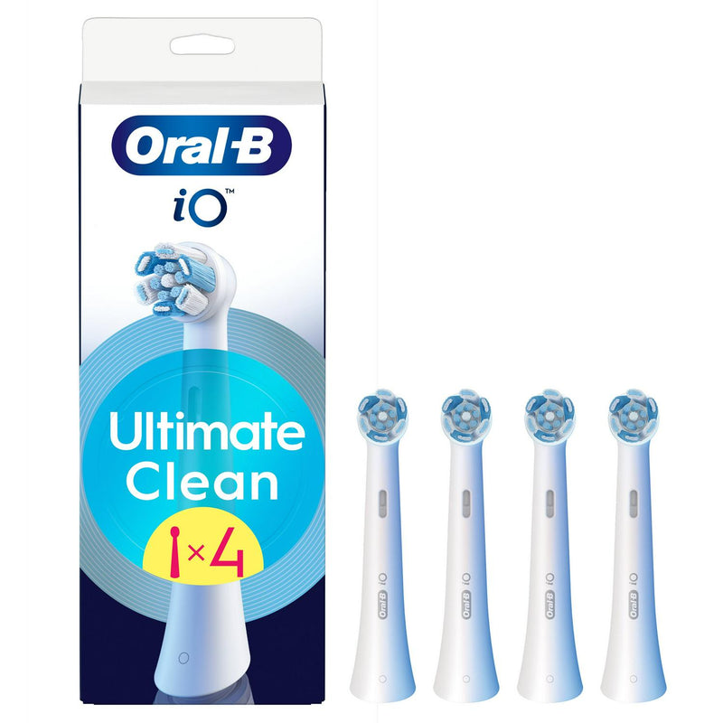 Oral-B Ultimate Clean electric toothbrush replacement brush heads, pack of 4, imported from the UK