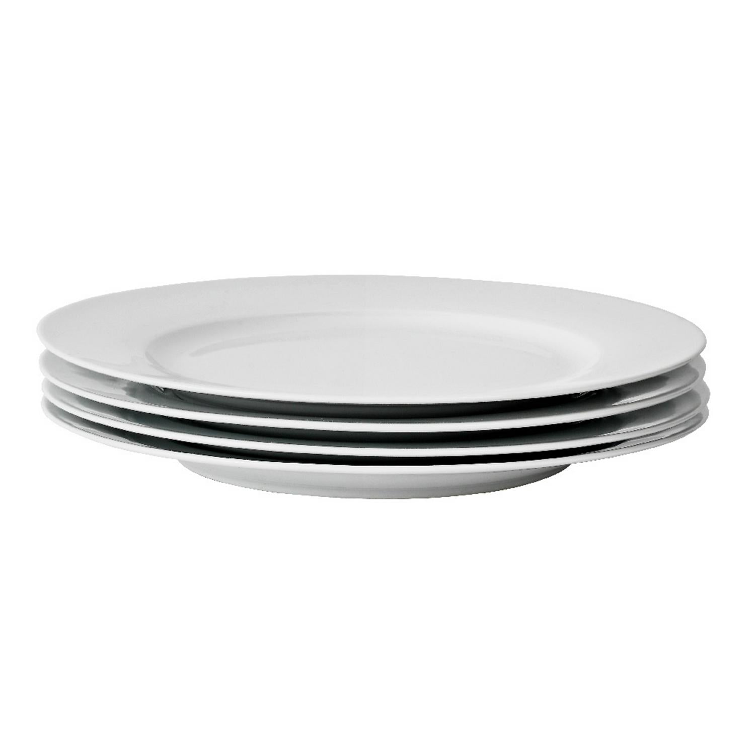 Sainsbury's Home white porcelain dinner plate 27cm (British brand)