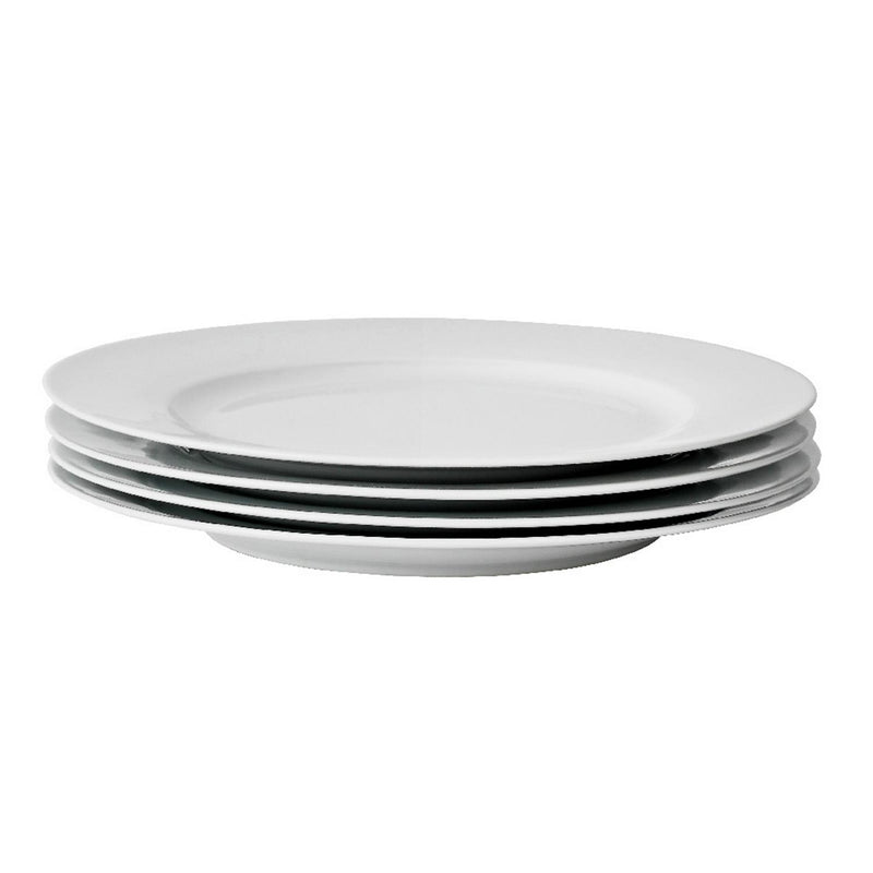 Sainsbury's Home white porcelain dinner plate 27cm (British brand)
