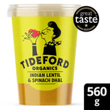 Tideford Organics Indian Lentil & Spinach Dhal Soup 560g (British brand)