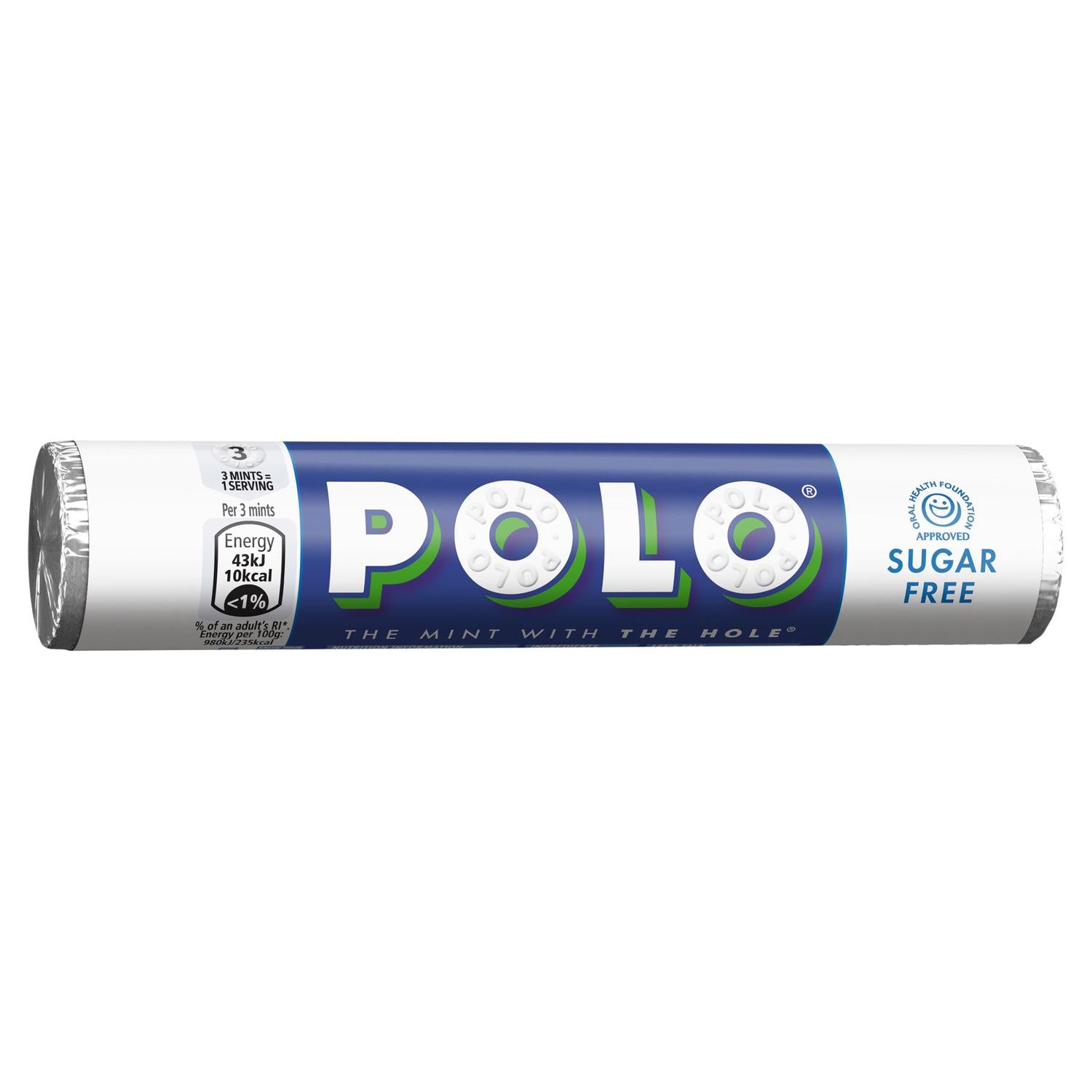 Polo sugar free mint tube 33.4g, imported from the UK