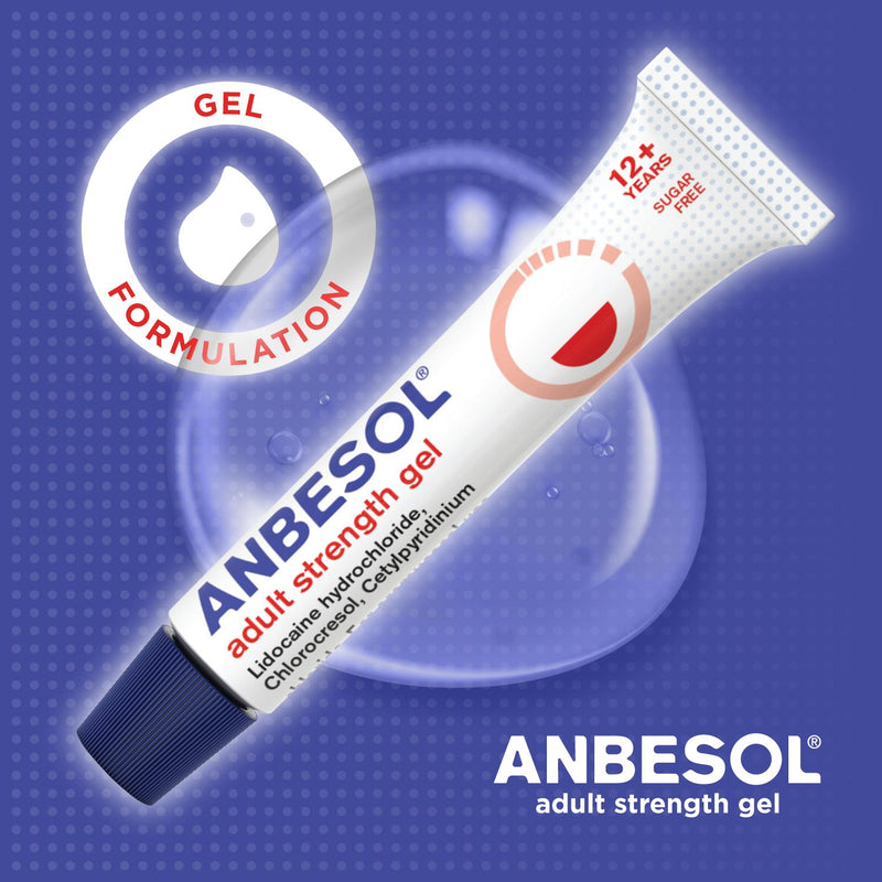 Anbesol Adult Strength Gel 10g