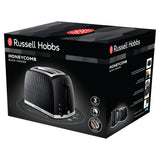 Russell Hobbs toaster black 2 slice model imported from the UK