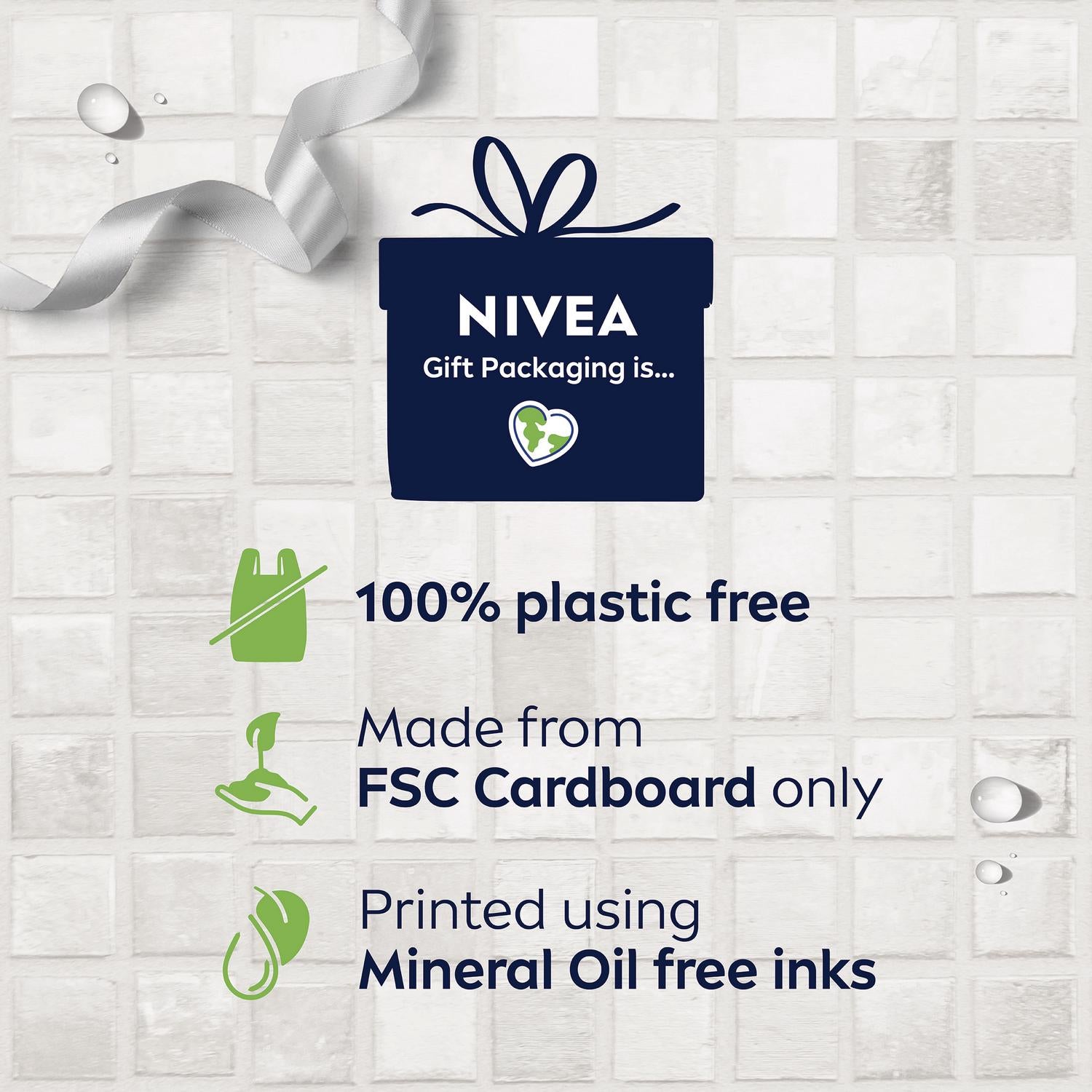 Nivea Men Skincare Gift Set Trio 3 Items, imported from the UK