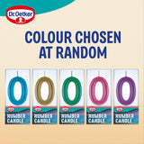 Dr. Oetker Number 0 Candle For Cake Decoration - British product