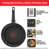 Tefal Titanium Excellence Frying Pan 28cm (British brand)